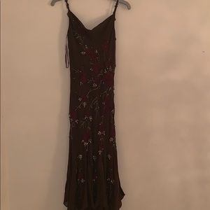 Midi dress beaded